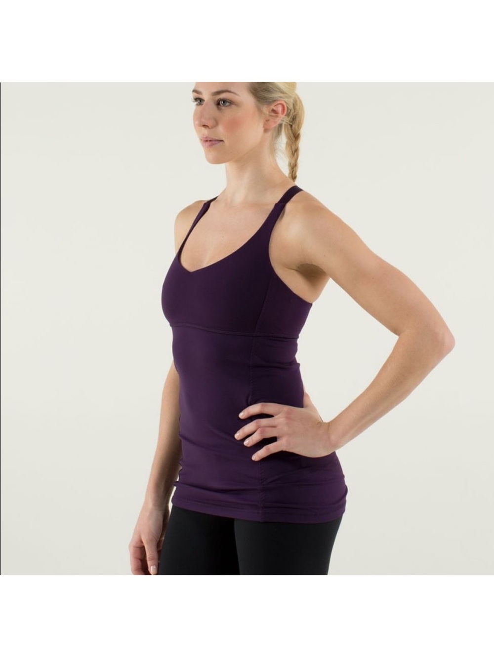 Lululemon-Black Halter Tank